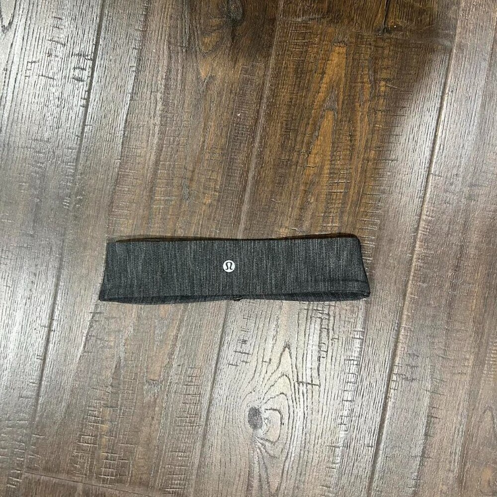 Grey lululemon headband
